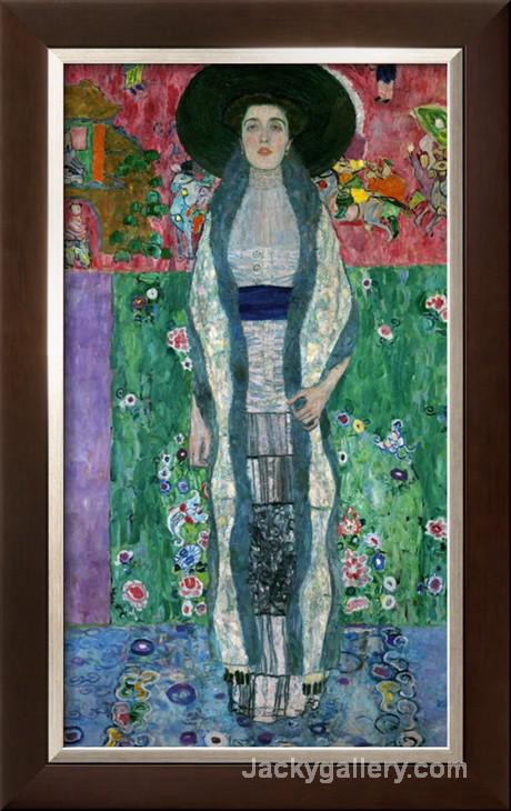 MRS, ADELE BLOCH BAUER II, CIRCA by Gustav Klimt paintings reproduction